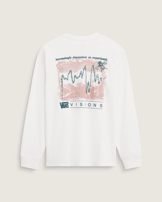 Vans Vans Visions Long Sleeve T-Shirt in Egret White