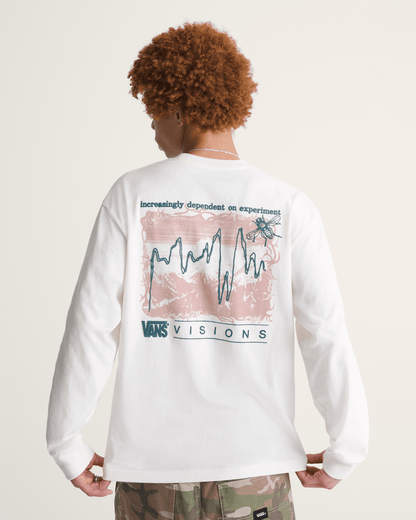 Vans Vans Visions Long Sleeve T-Shirt in Egret White
