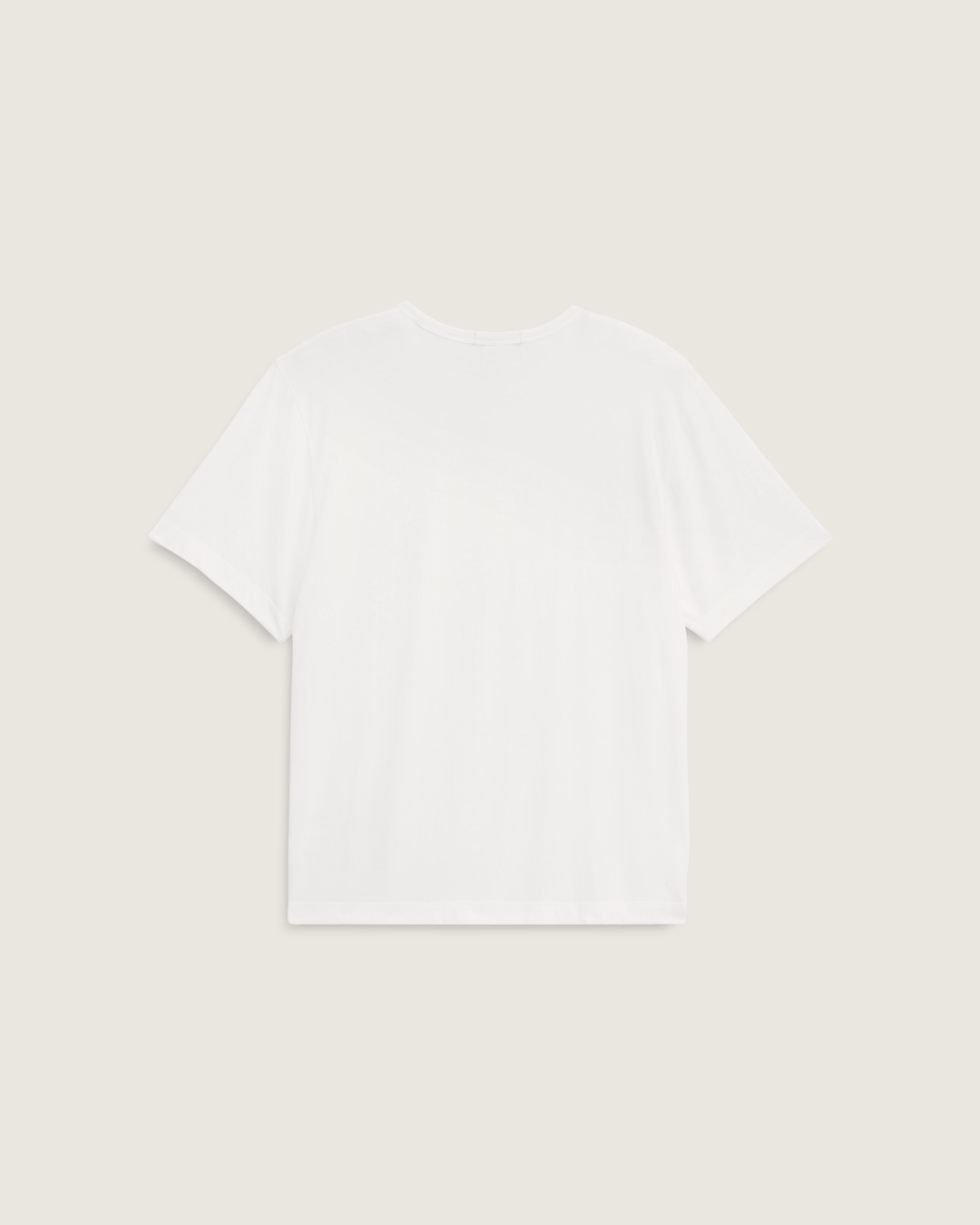 Vans Premium Shrunken T-Shirt in Egret White
