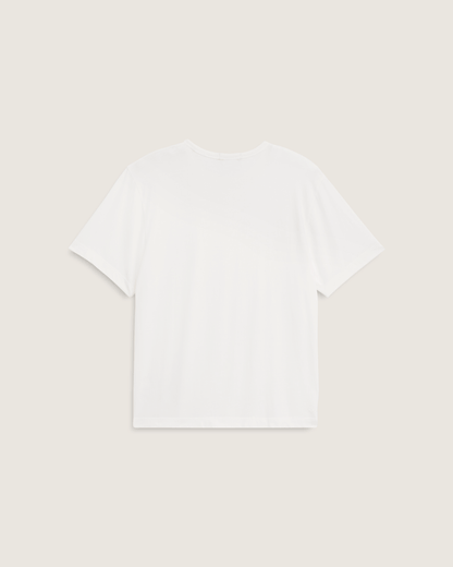 Vans Premium Shrunken T-Shirt in Egret White