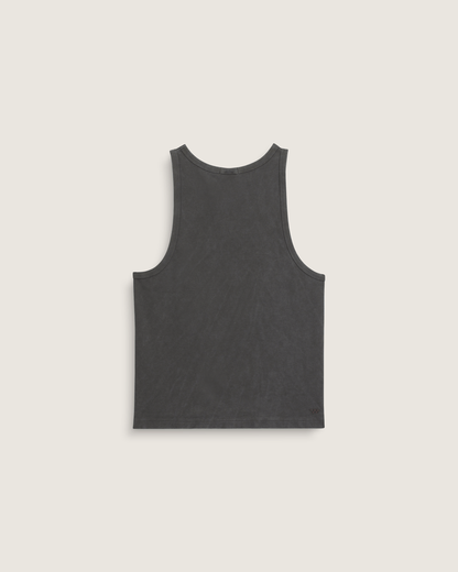 Vans Premium Waffle Tank Top in Faded Black