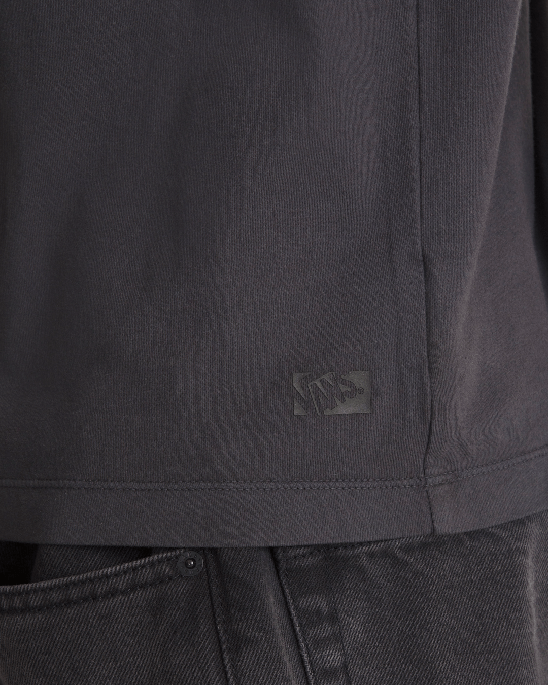 Vans Premium Shrunken T-Shirt in Faded Black