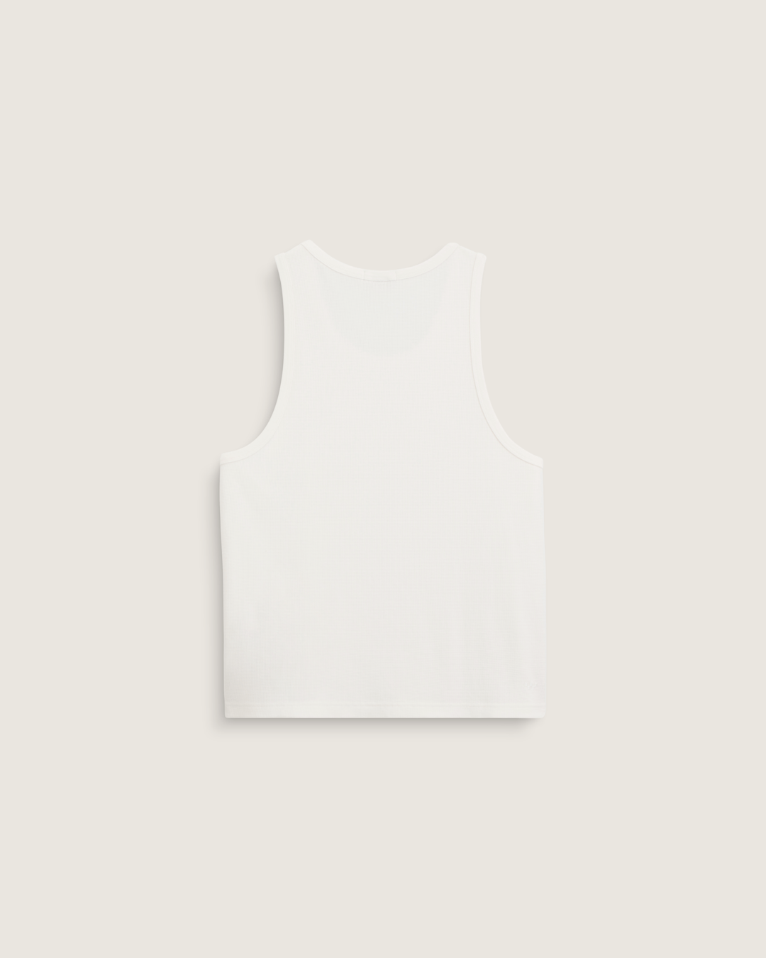 Vans Premium Waffle Tank Top in Egret White