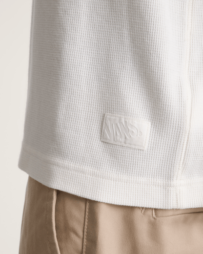 Vans Premium Waffle Tank Top in Egret White