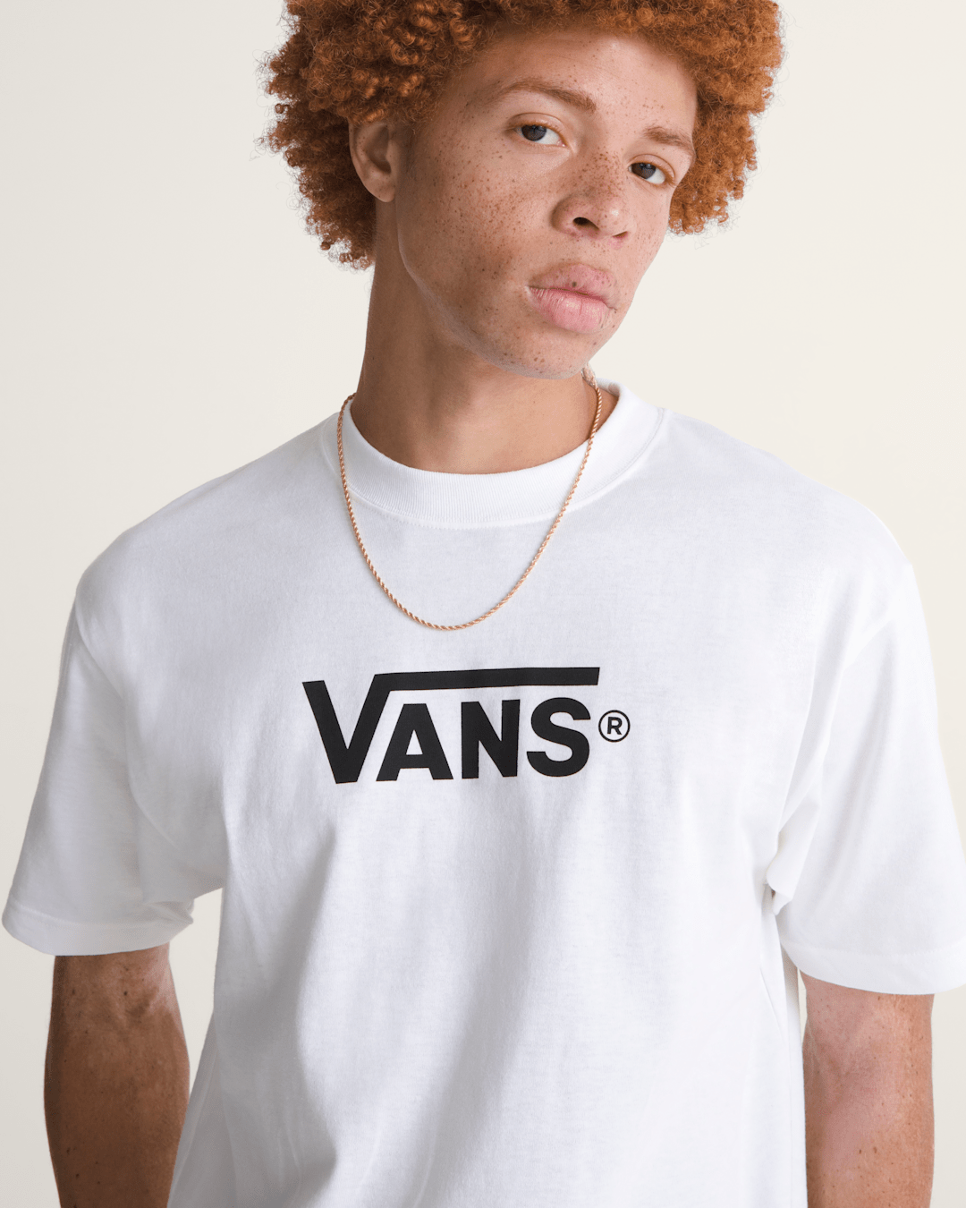 Vans New Vans Classic T-Shirt in White / Black