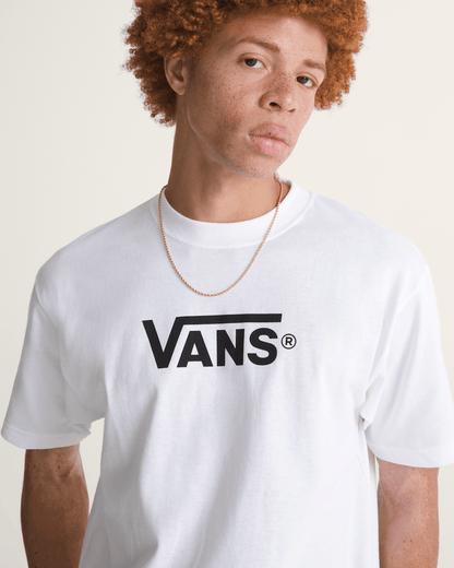 Vans New Vans Classic T-Shirt in White / Black