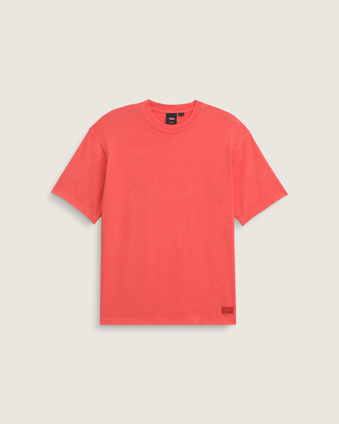 Vans Premium Loose Fit T-Shirt in Crimson Haze Red