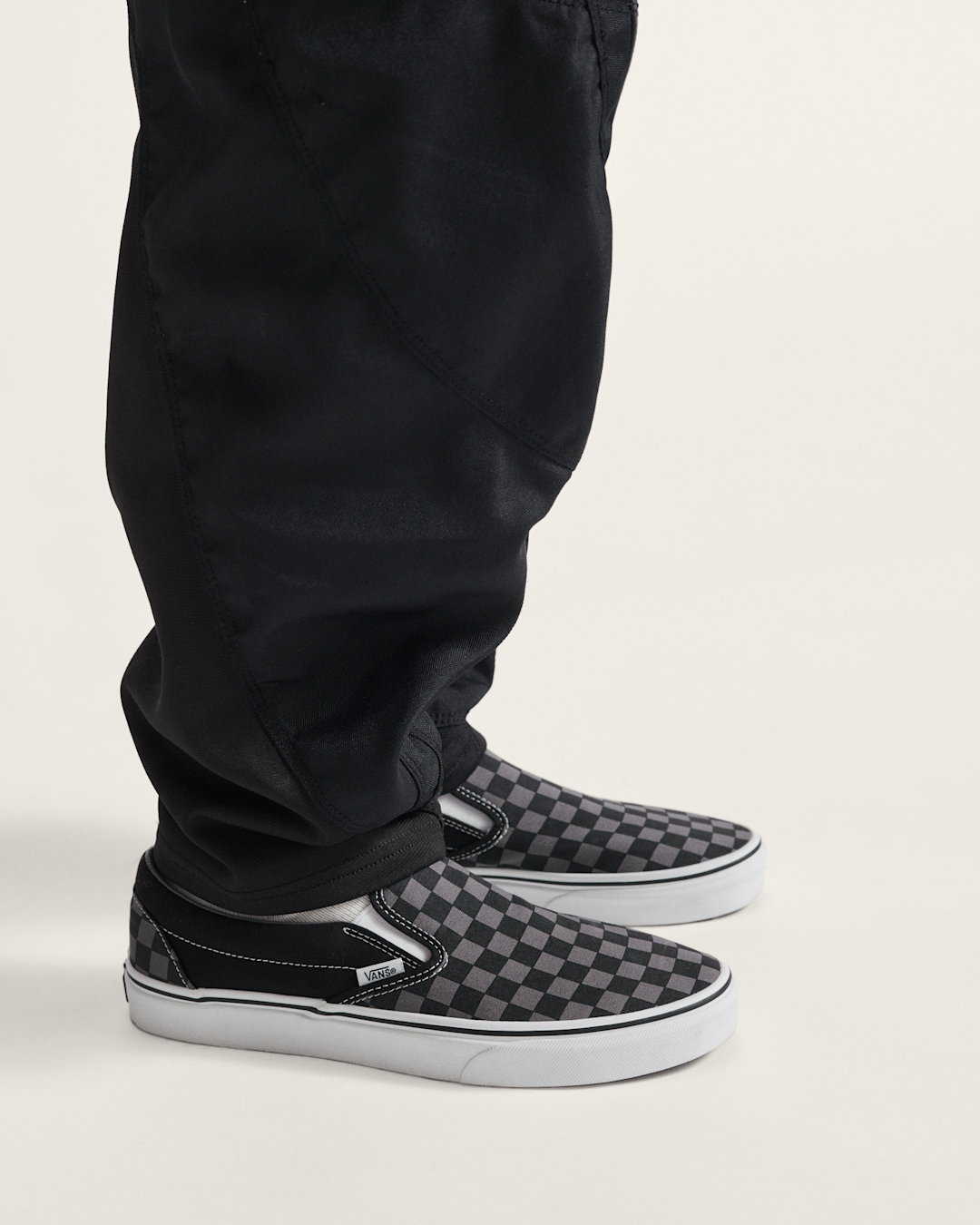 Vans Classic Checkerboard Slip-On Black/Pewter Shoe