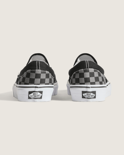 Vans Classic Checkerboard Slip-On Black/Pewter Shoe