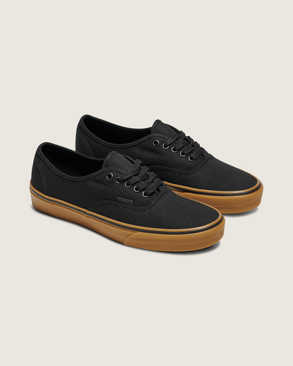 Vans Authentic Shoe in Gum Black