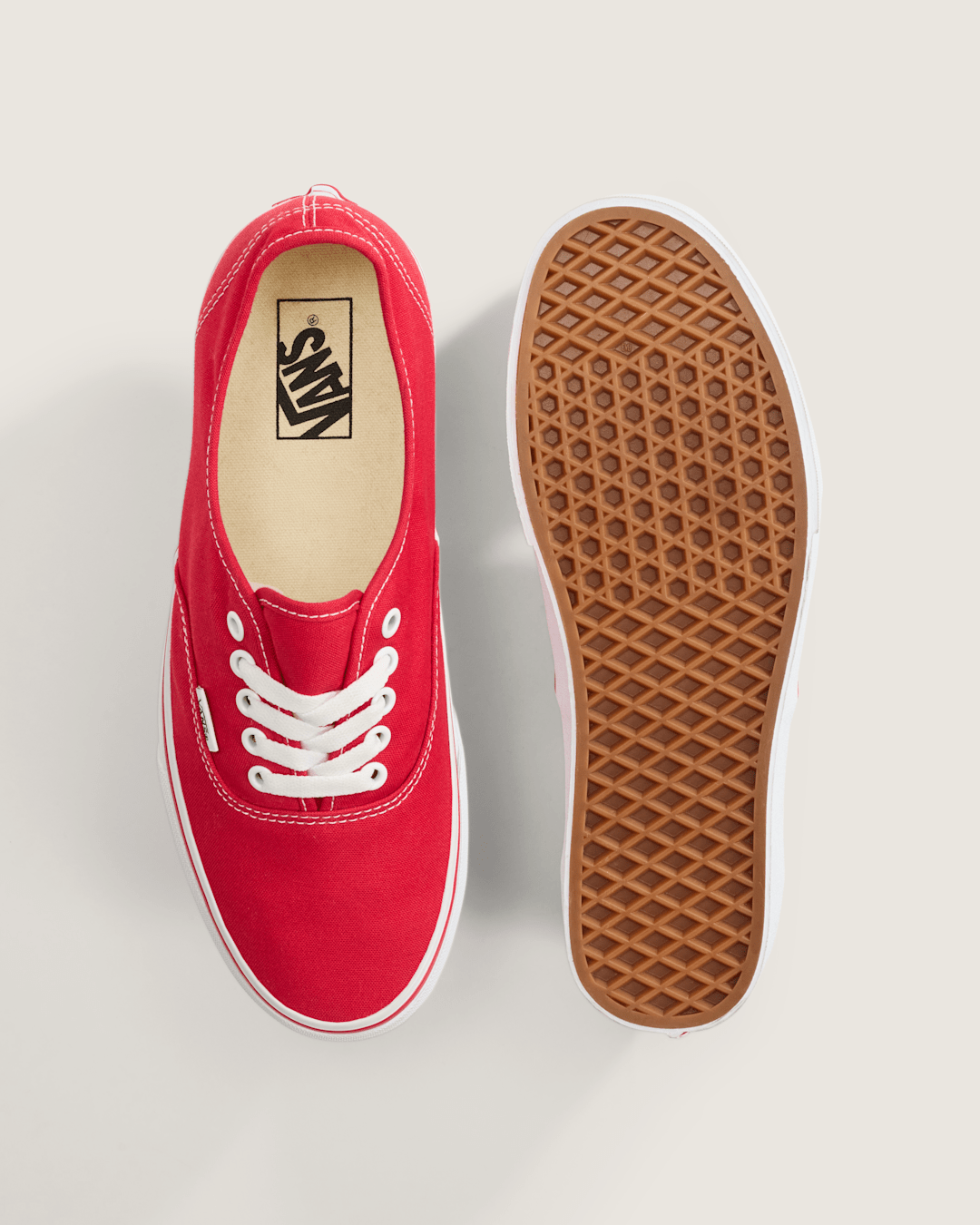 Vans Authentic Red Classics Shoe