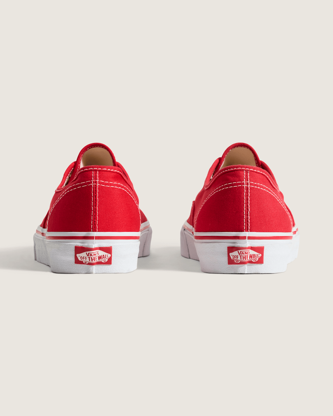 Vans Authentic Red Classics Shoe
