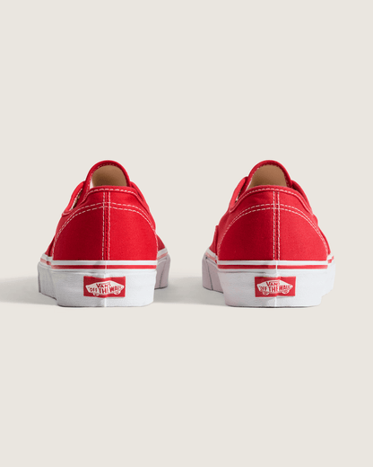 Vans Authentic Red Classics Shoe