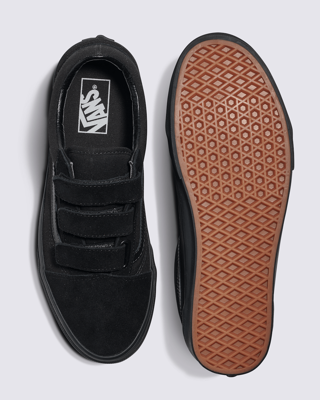 Vans Old Skool V Shoe in Triple Black