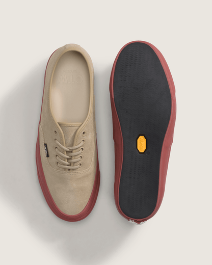 Vans OTW Authentic 44 Siped Vibram in Incense / Ochre Red