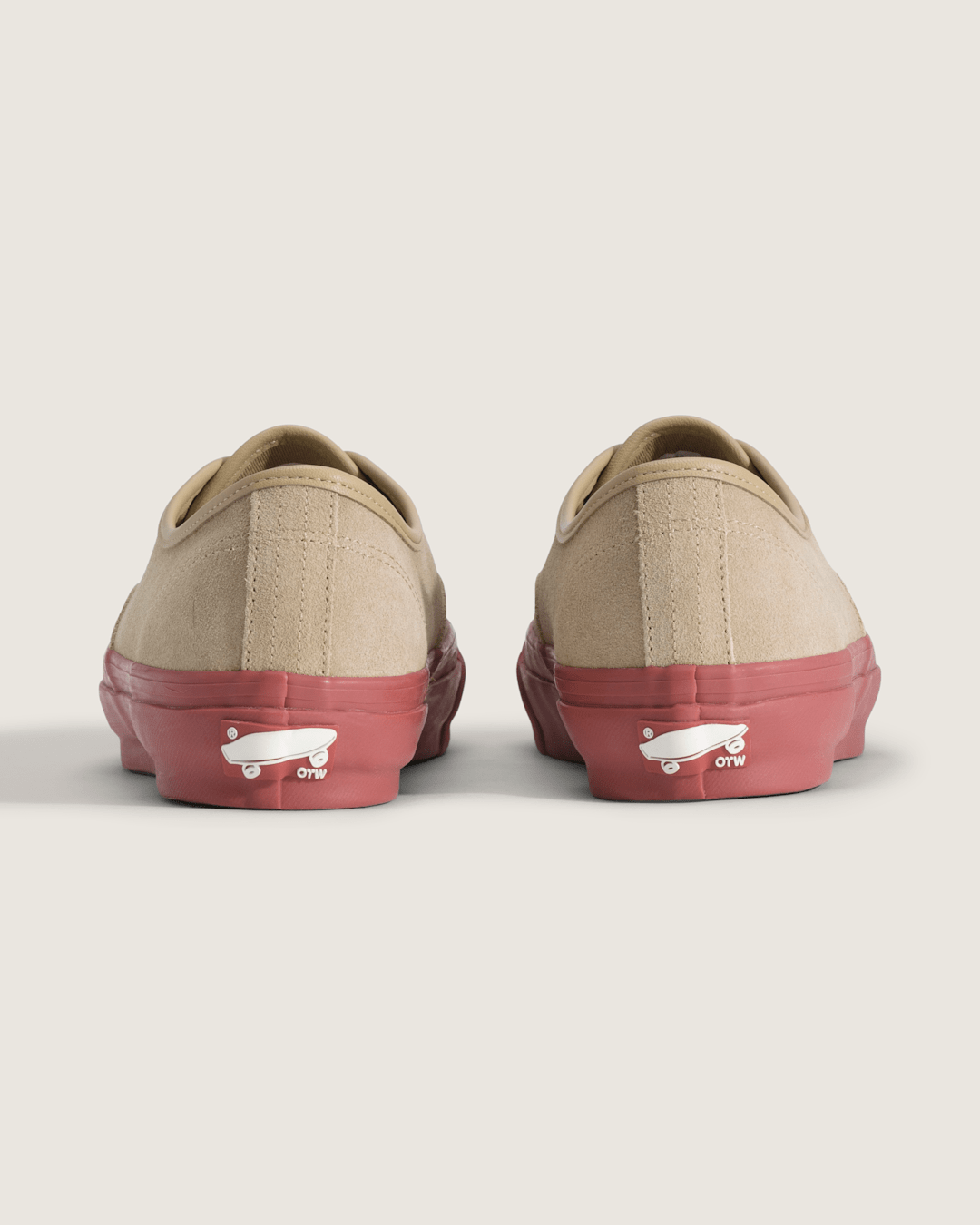 Vans OTW Authentic 44 Siped Vibram in Incense / Ochre Red