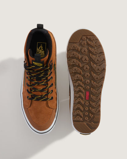 Vans Sk8-Hi Waterproof Insulated Shoe in Glazed Ginger Brown