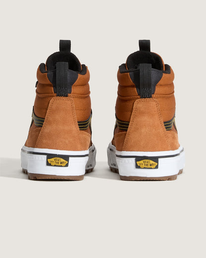Vans Sk8-Hi Waterproof Insulated Shoe in Glazed Ginger Brown