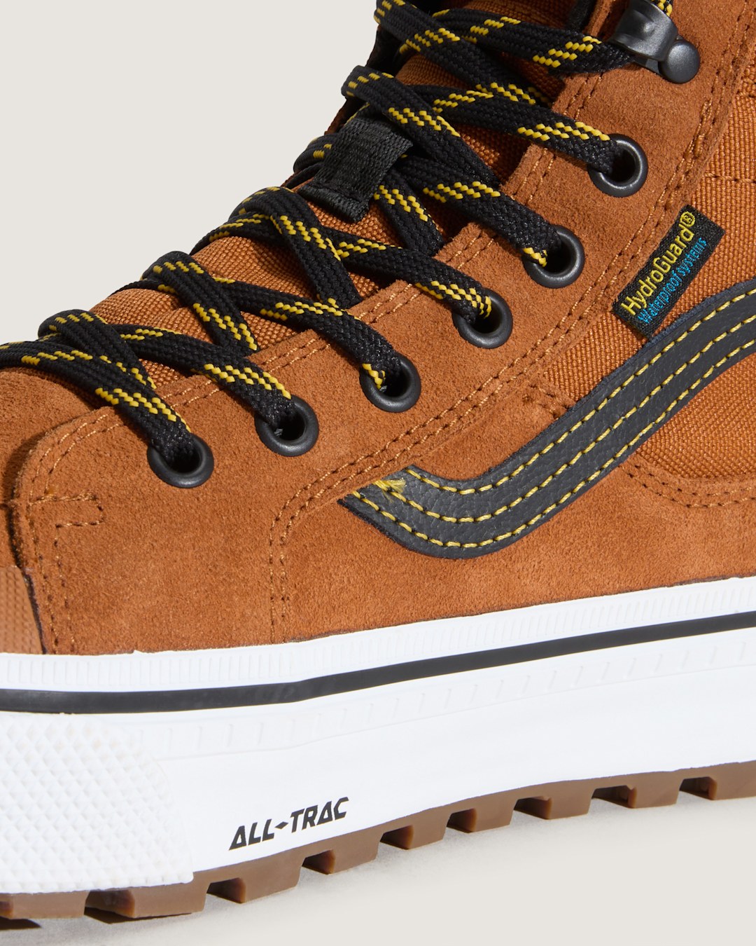 Vans Sk8-Hi Waterproof Insulated Shoe in Glazed Ginger Brown