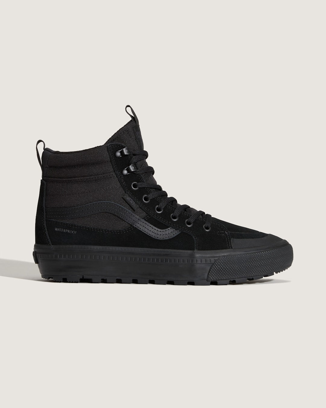 Vans Sk8-Hi Waterproof Insulated Shoe in Black