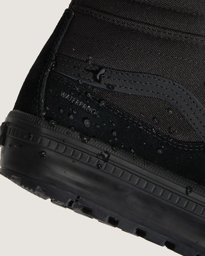 Vans Sk8-Hi Waterproof Insulated Shoe in Black
