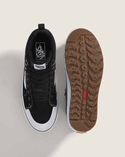 Vans Sk8-Hi Waterproof Insulated Shoe in Black / White