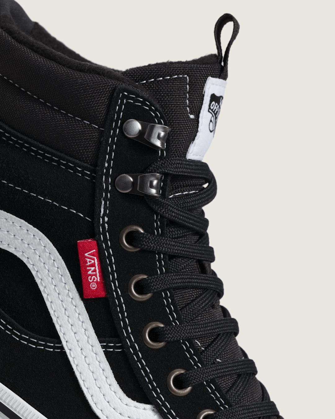 Vans Sk8-Hi Waterproof Insulated Shoe in Black / White