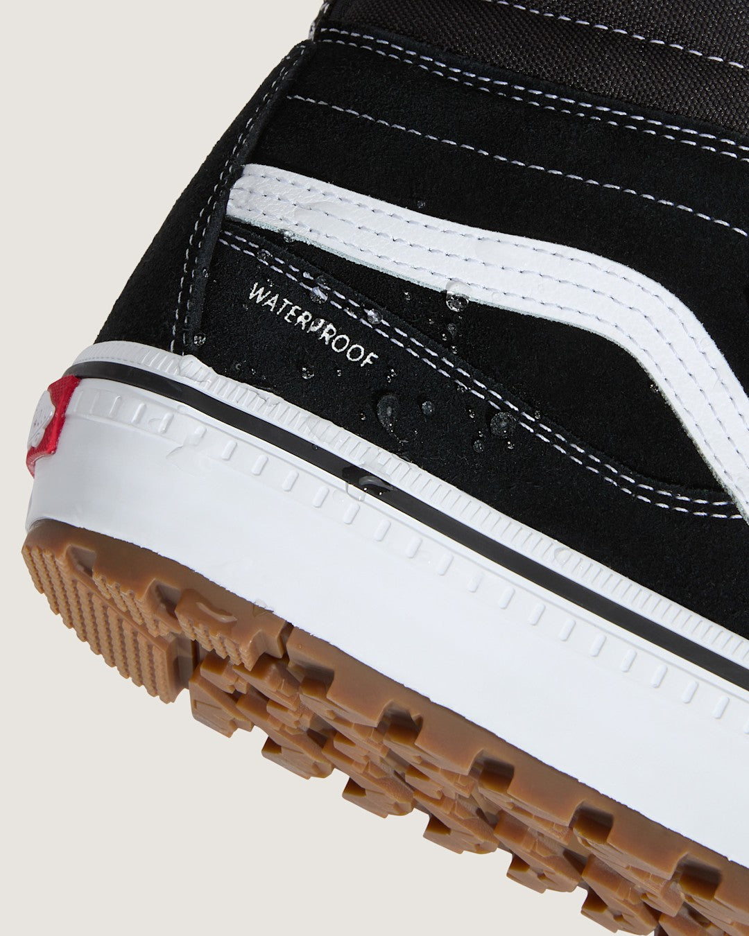 Vans Sk8-Hi Waterproof Insulated Shoe in Black / White