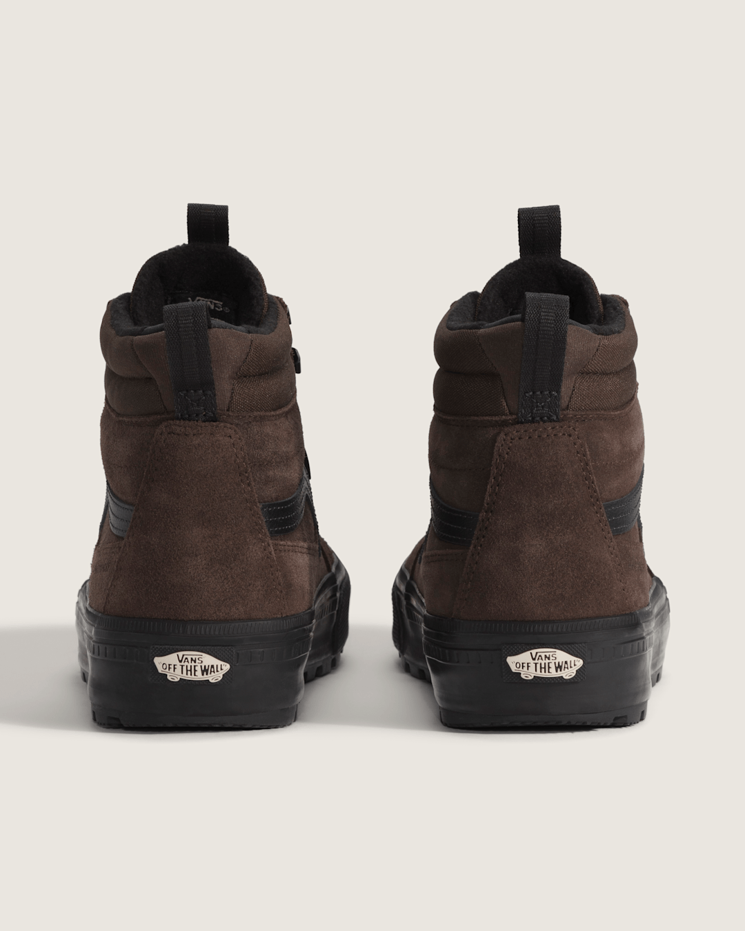 Vans Sk8-Hi Waterproof Insulated Shoe in Brown / Black
