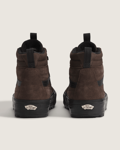 Vans Sk8-Hi Waterproof Insulated Shoe in Brown / Black
