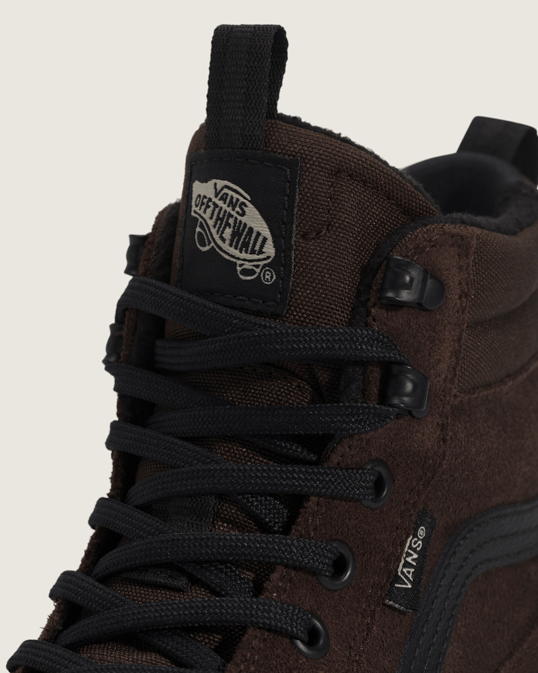 Vans Sk8-Hi Waterproof Insulated Shoe in Brown / Black