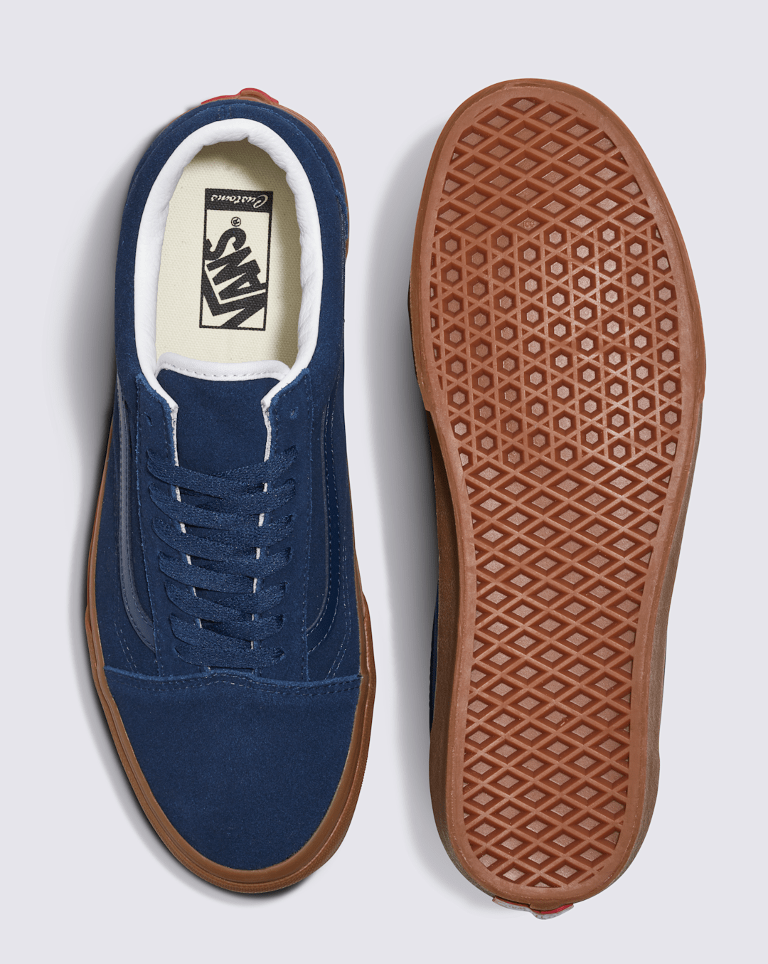 Vans Customs Old Skool Suede Shoe in Customs