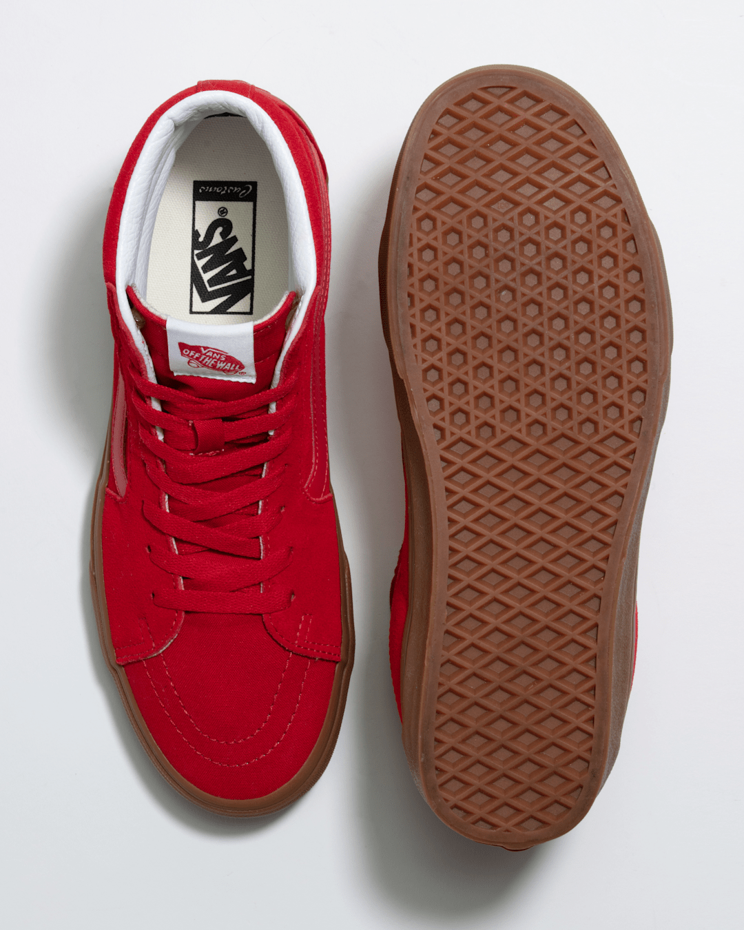 Vans Customs Sk8-Hi Suede Shoe in Customs