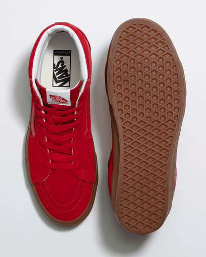 Vans Customs Sk8-Hi Suede Shoe in Customs