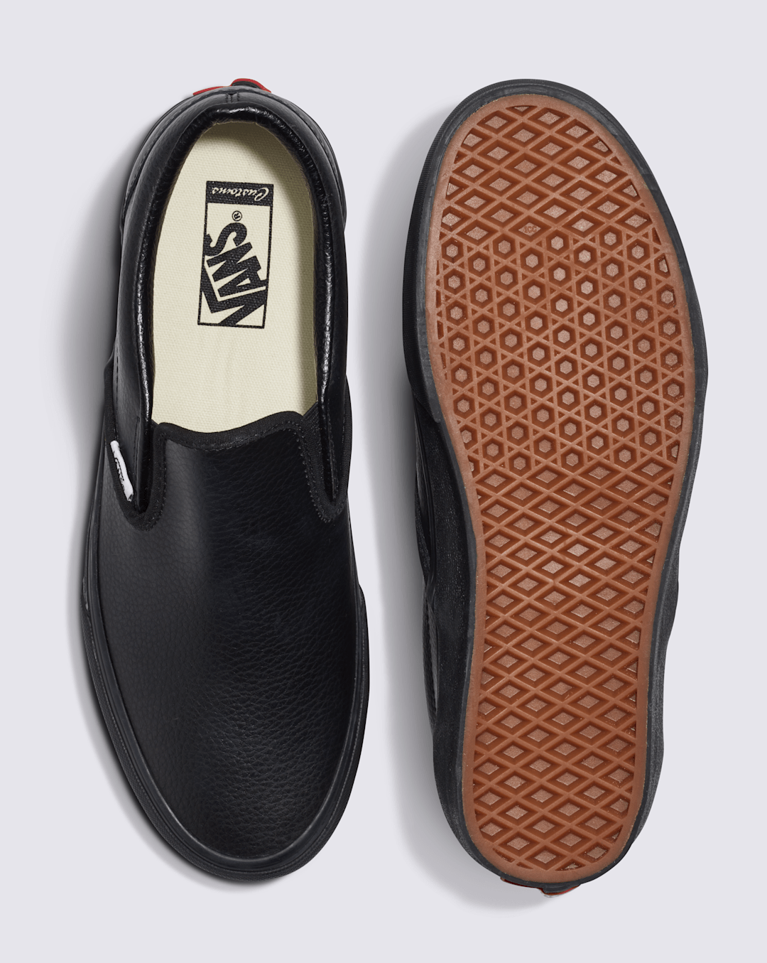 Vans Customs Classic Slip-On Leather Shoe in Customs