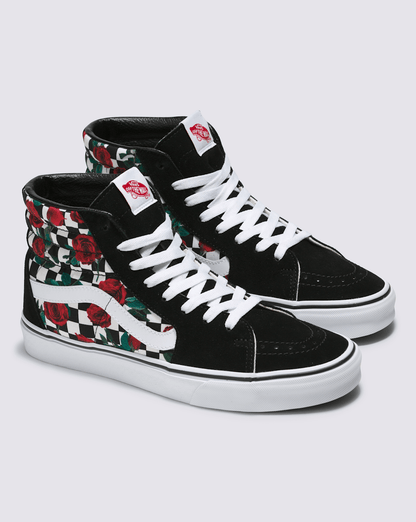 Vans Customs Sk8-Hi Checkerboard Shoe in Customs