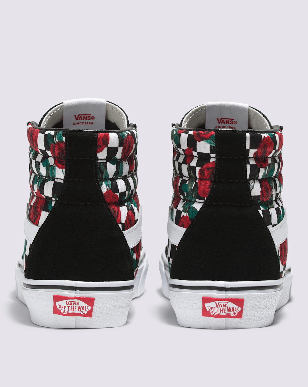 Vans Customs Sk8-Hi Checkerboard Shoe in Customs