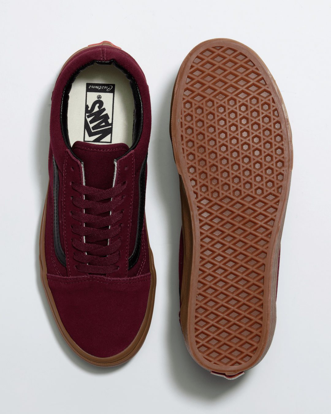 Vans Customs Old Skool Suede Shoe in Customs