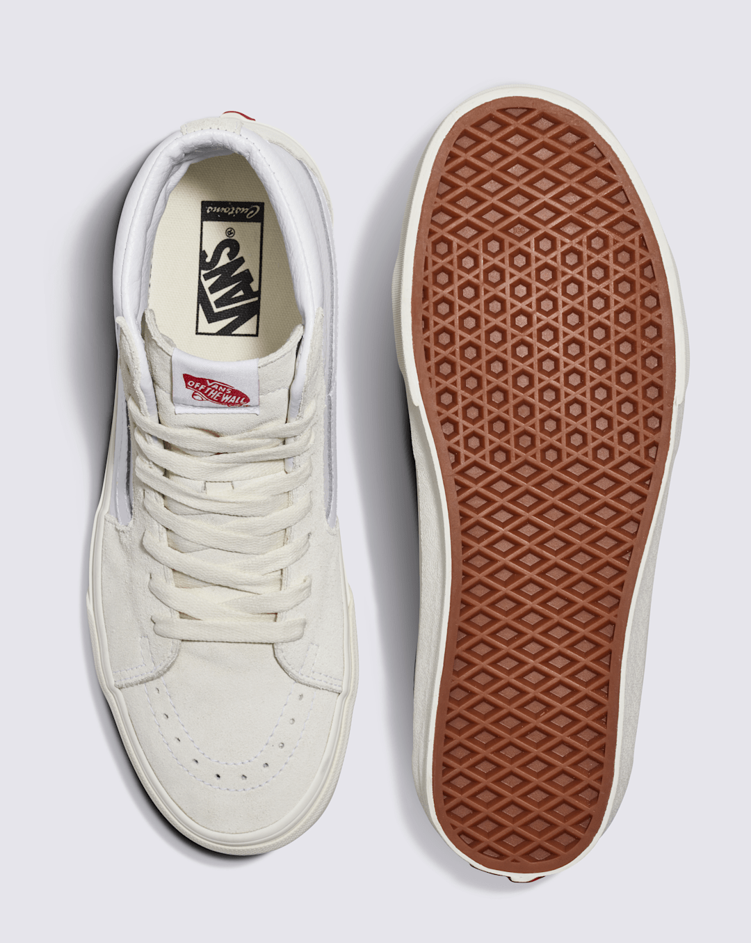 Vans Customs Sk8-Hi Leather Shoe in Customs