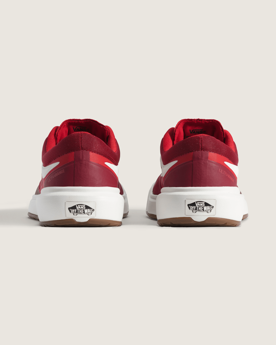 Vans UltraRange 2.0 Shoe in Bordeaux Red / Marshmallow White