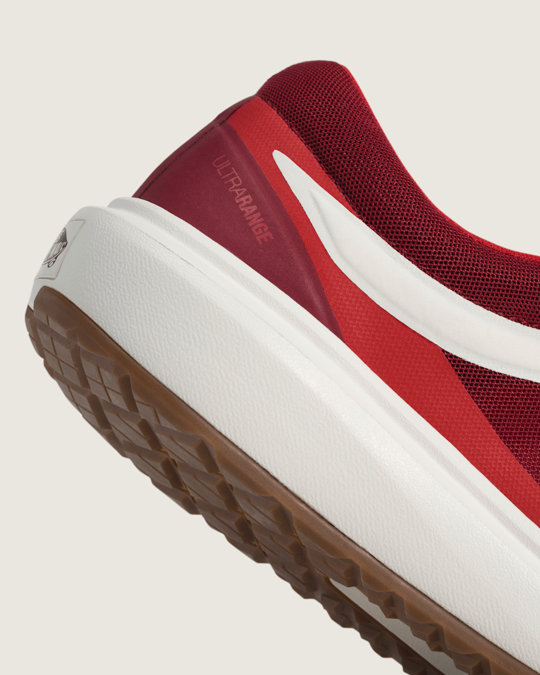 Vans UltraRange 2.0 Shoe in Bordeaux Red / Marshmallow White