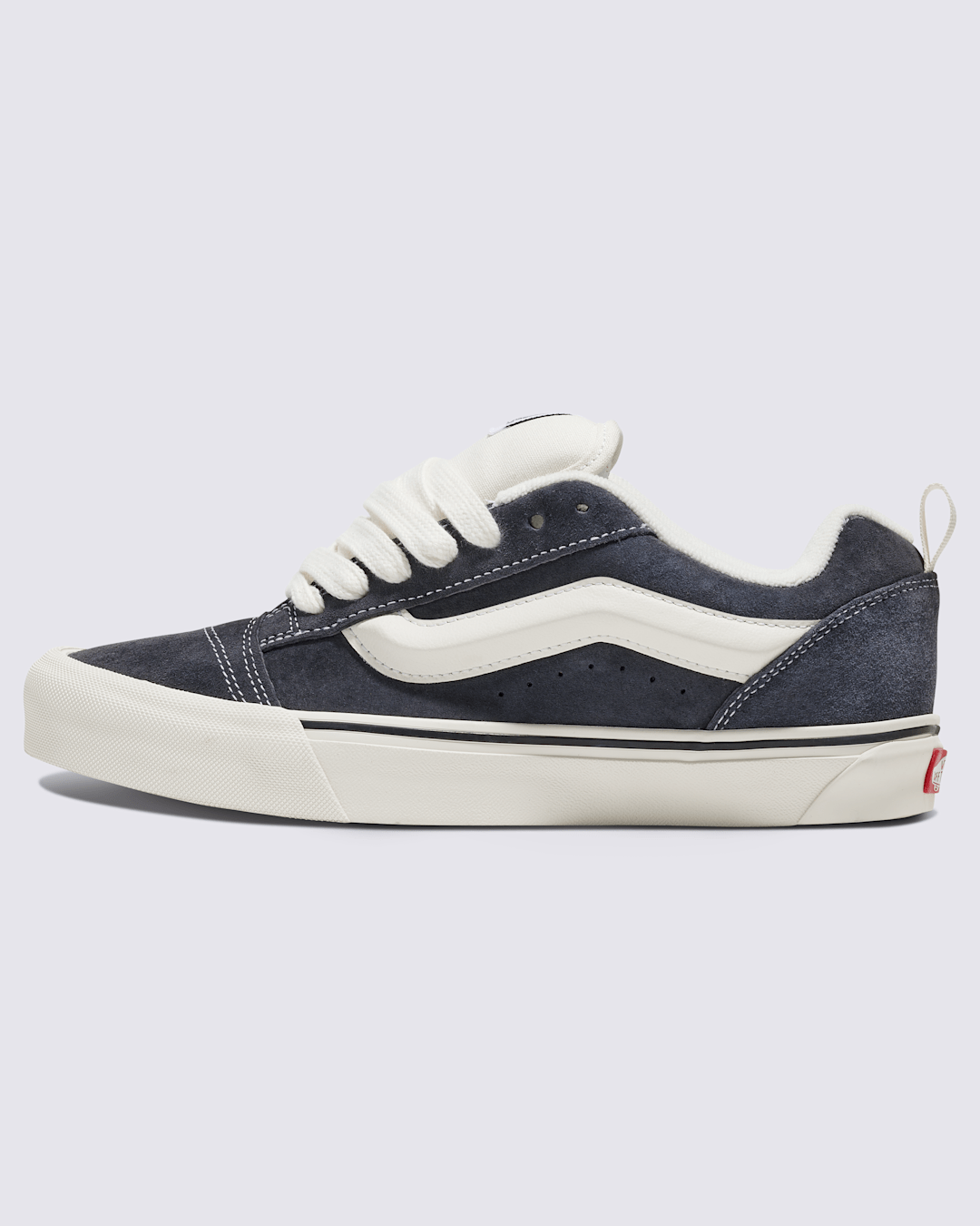 Vans Knu Skool Shoe in Dark Grey