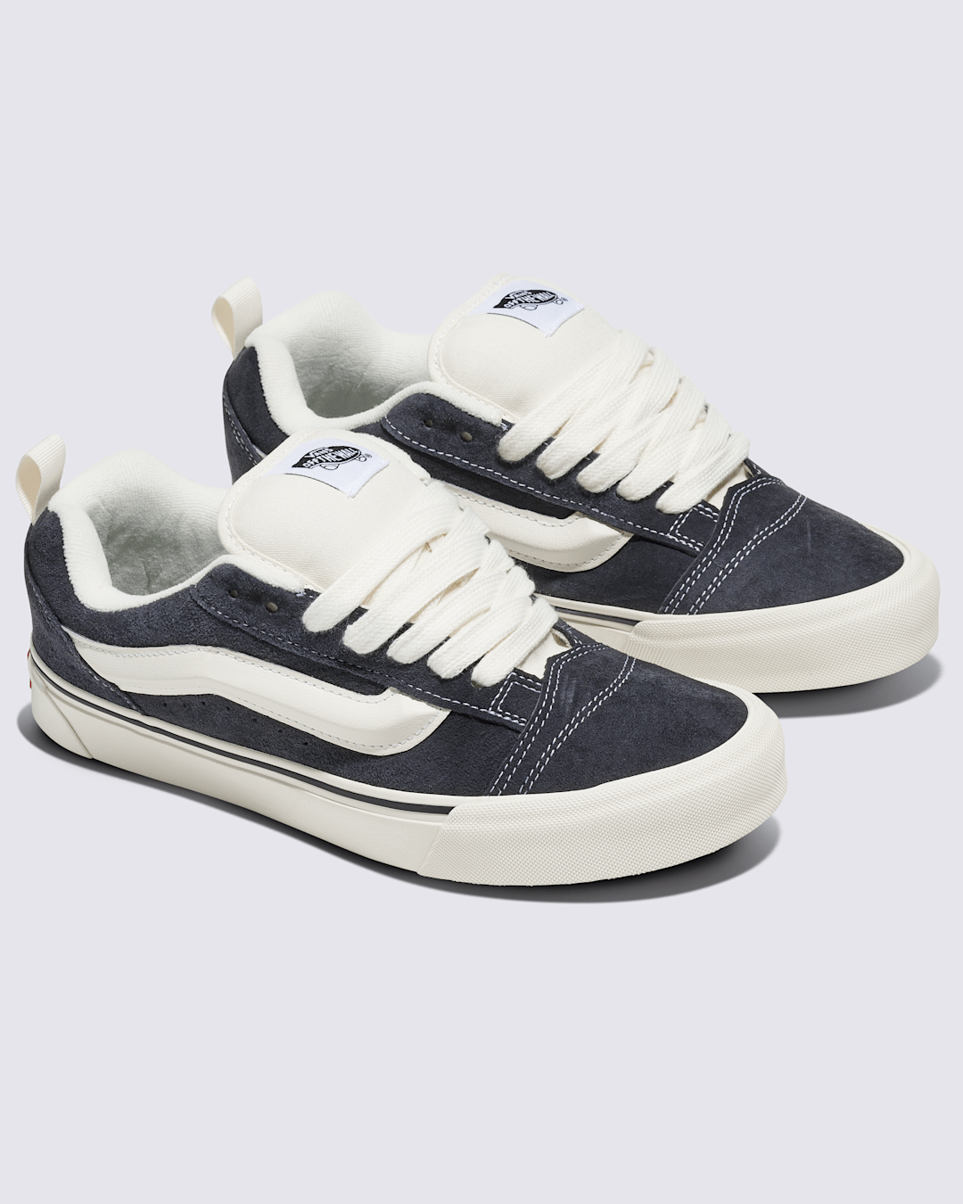 Vans Knu Skool Shoe in Dark Grey