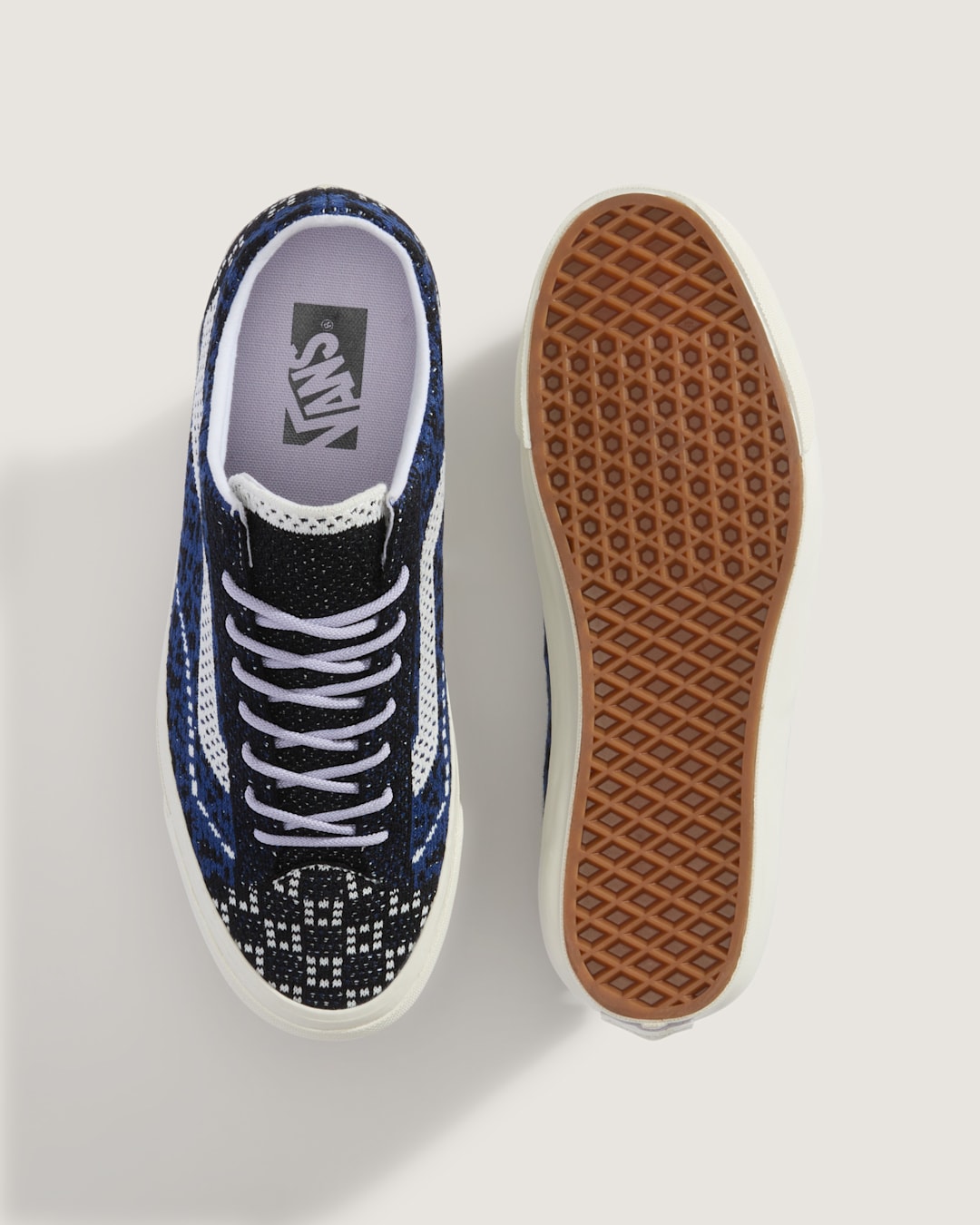 Vans Premium Old Skool Shoe in Cheetah Navy Blue