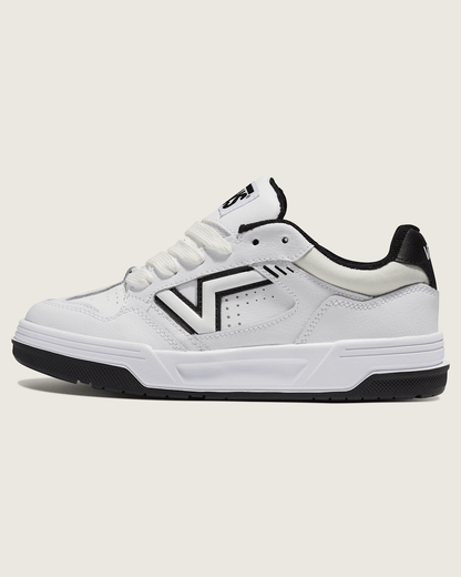 Vans Upland Shoe in White / Black