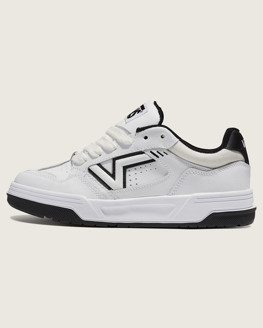 Vans Upland Shoe in White / Black