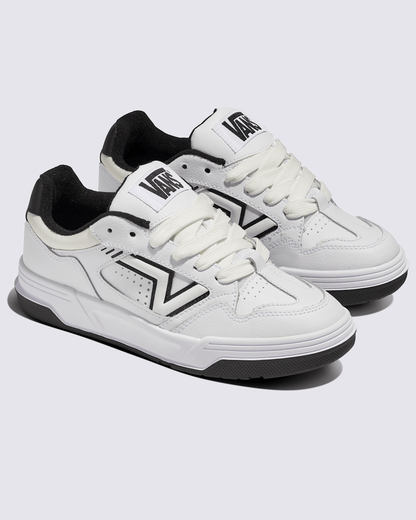 Vans Upland Shoe in White / Black