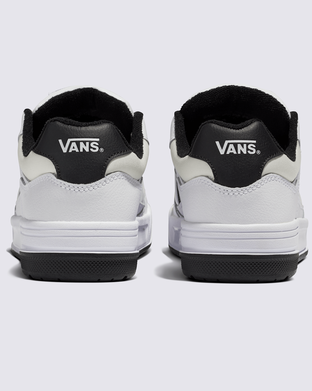Vans Upland Shoe in White / Black