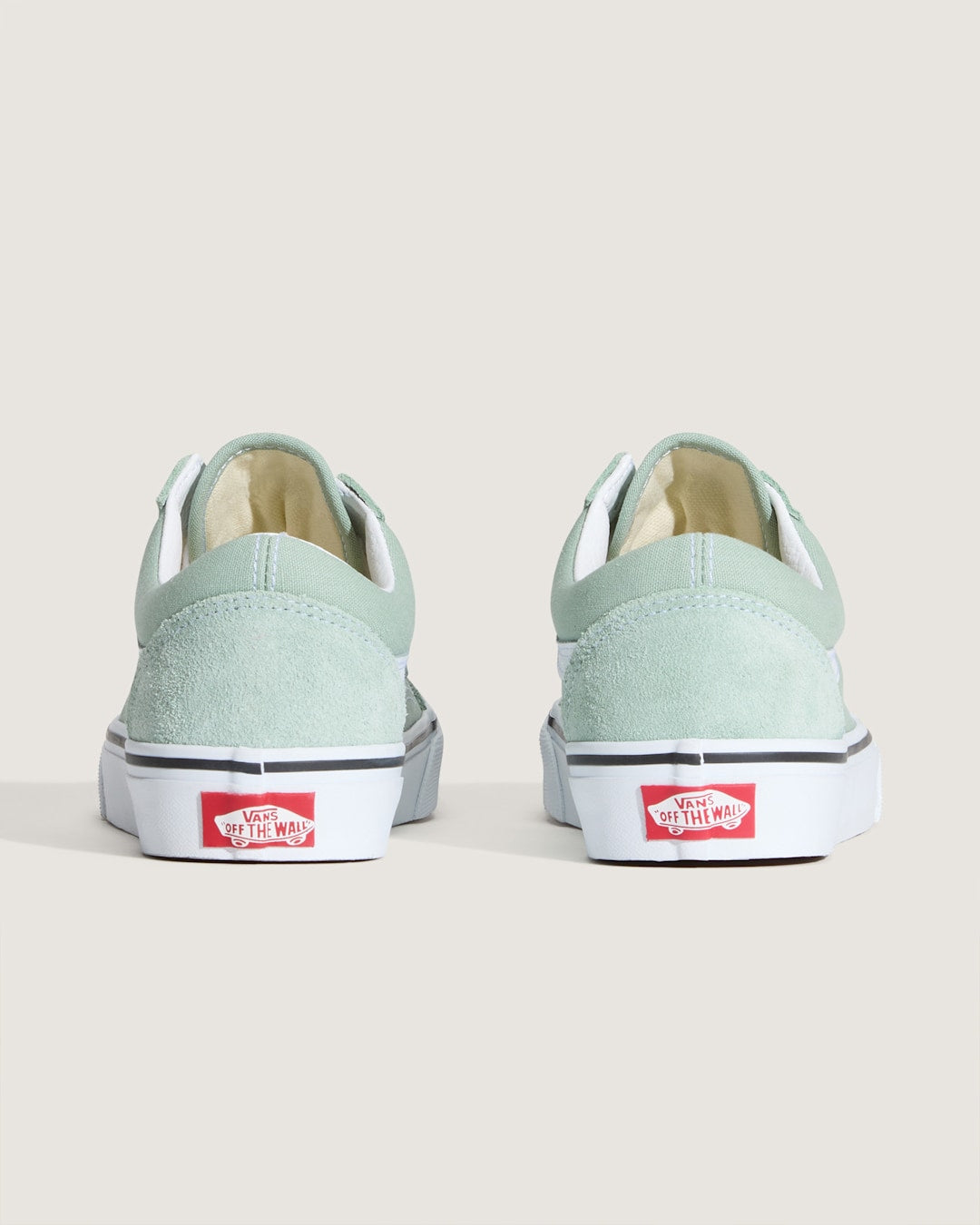 Vans Old Skool Shoe in Grey Olive Green