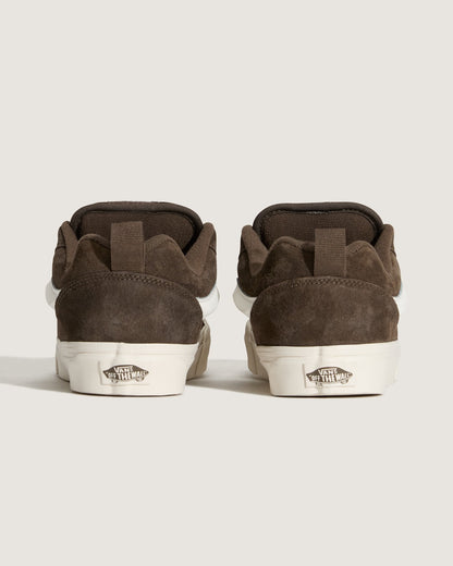 Vans Knu Skool Shoe in Coal Brown